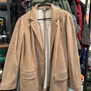 Faherty inlet Women's Tan Blazer Coat